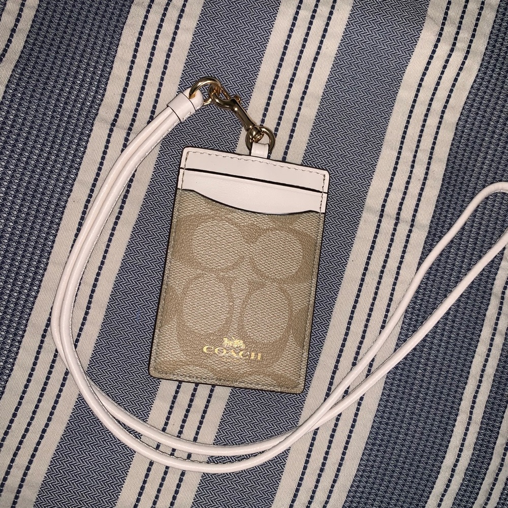 NWOT Coach Lanyard